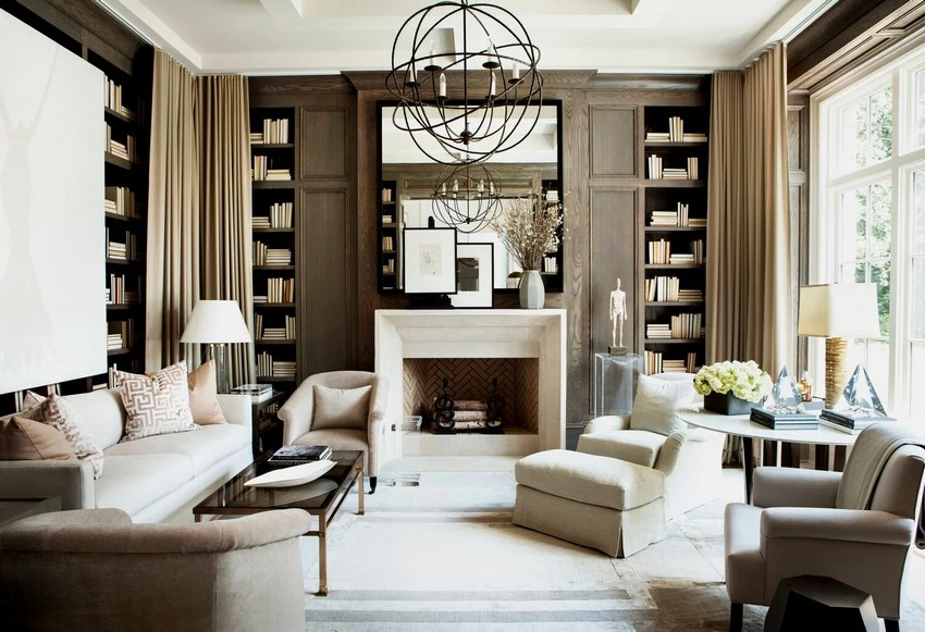Detailed wallpaper pattern alignment by our Chicago team